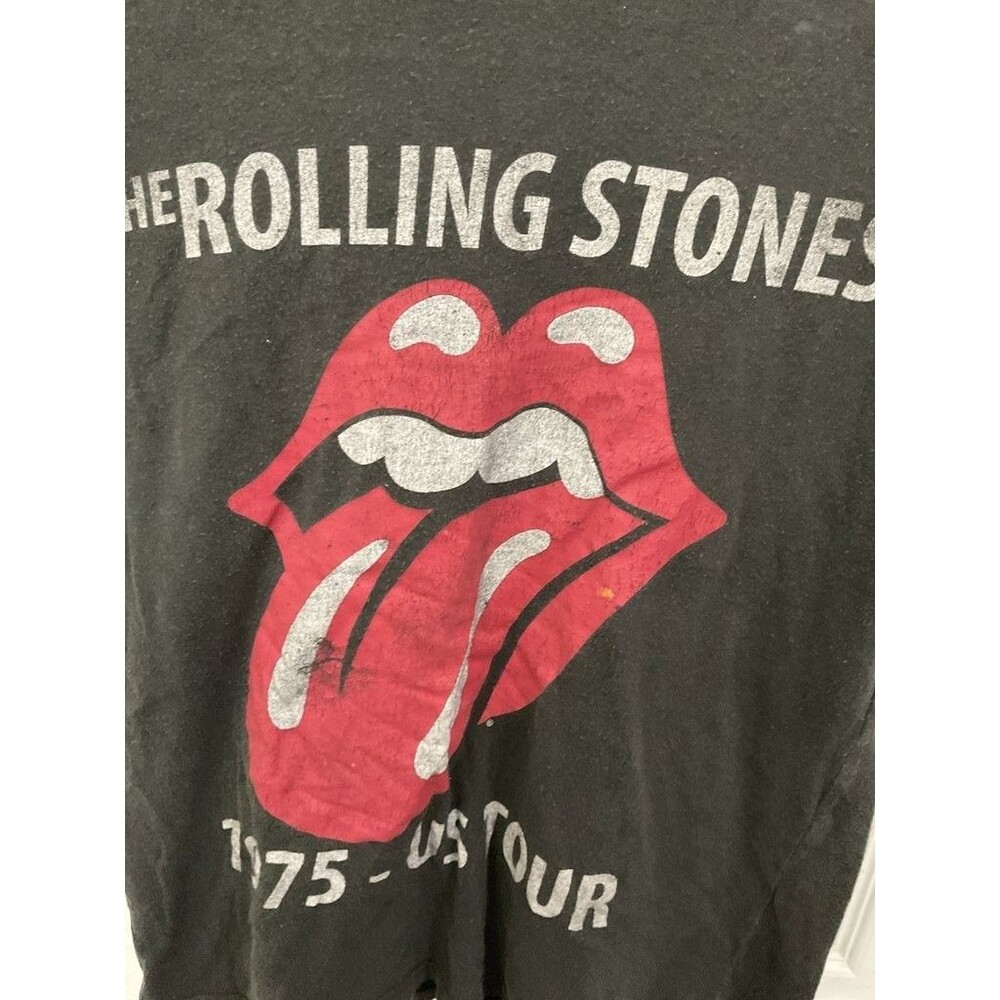 The Rolling Stones 1975 US Tour T-Shirt - Picture 3 of 3